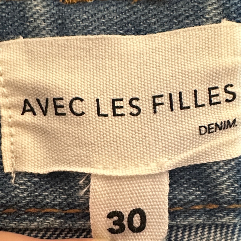 Stylish Avec Les Filles size 30 high waisted Jeans - Picture 2 of 5